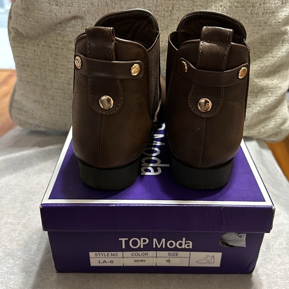 Top Moda Ankle Boots - Picture 3 of 4